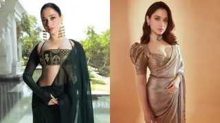 Modern Saree Blouse Designs: 5 Sassy Blouses By Tamannaah Bhatia For This Festive Season